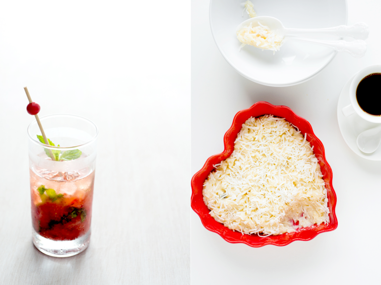 Strawberry Mojito – Coconut Rice Pudding