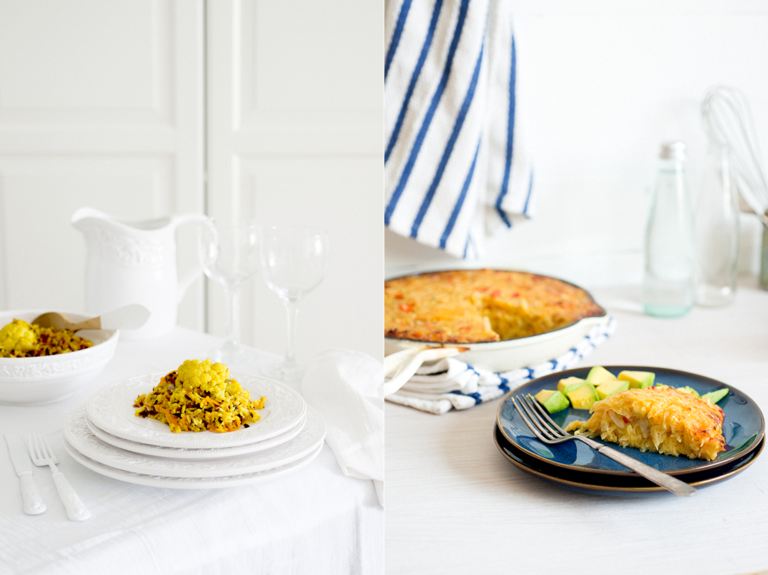 Yellow Rice – Zucchini Casserole