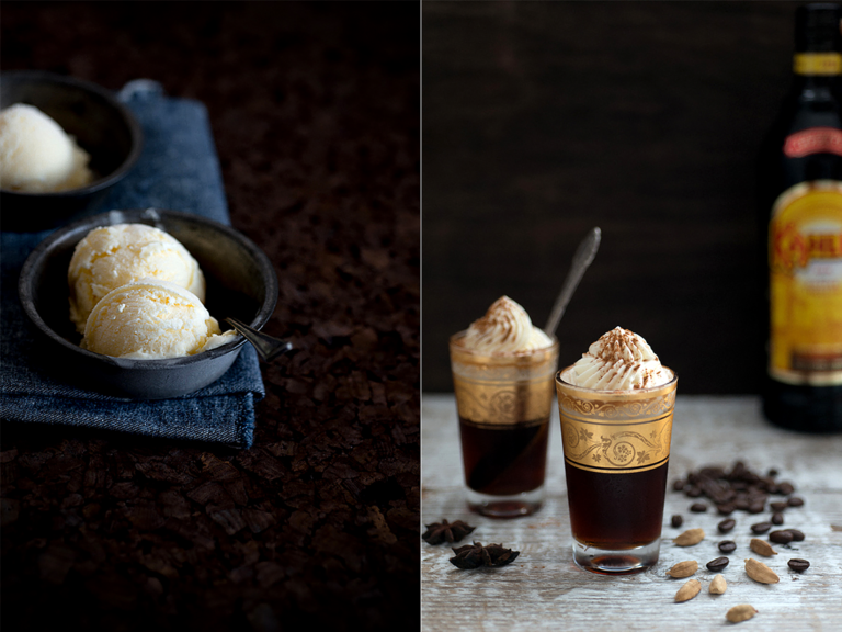 Ice Cream – Coffee Liqueur Drink