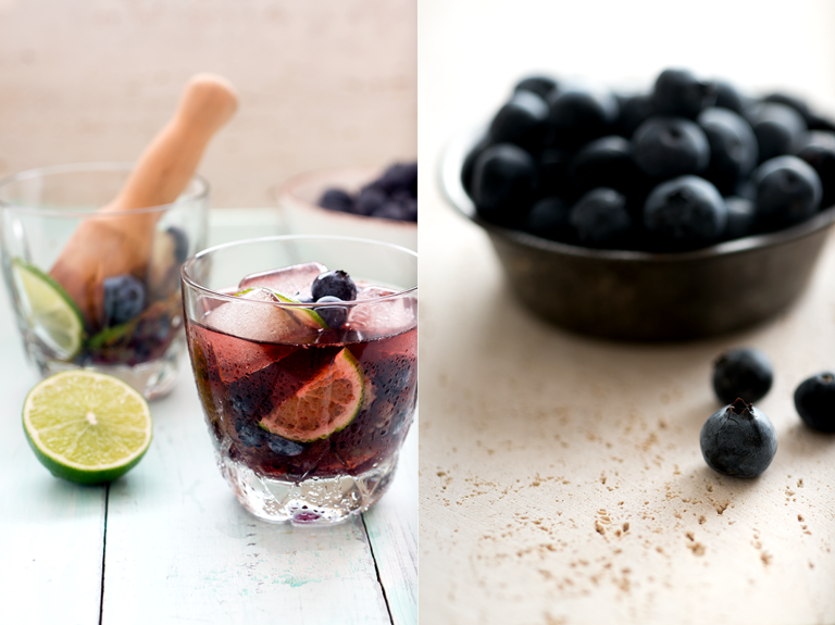 Blueberry Caipirinha – Blueberries